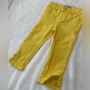 Baby Gap Yellow Jeans